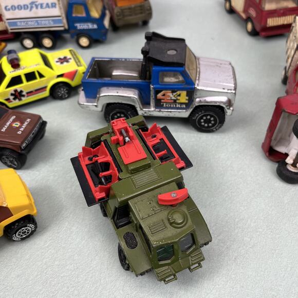 Vintage Tonka Trucks Metal Dump Fire Truck Van Buddy L Matchbox 1960s 70s 80s - Picture 6 of 11